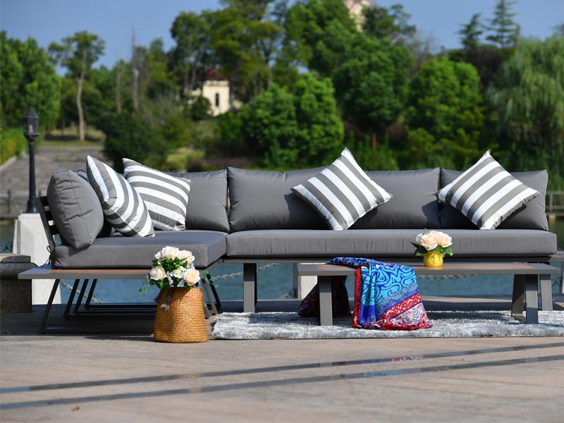 luxury outdoor sofa set