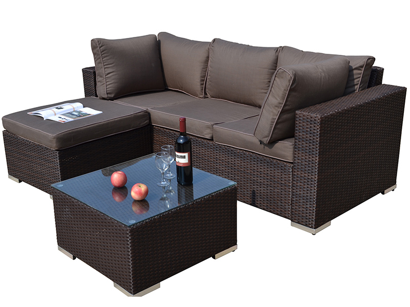 Outdoor soft sofa set furniture