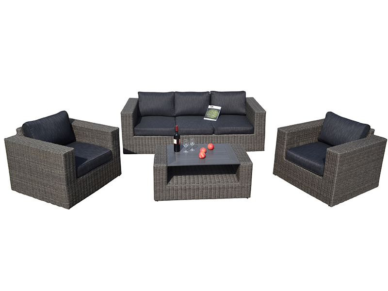Modern furniture rattan sofa set