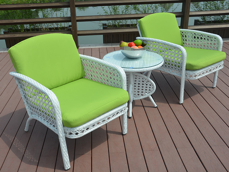 Rattan dining set table and chairs